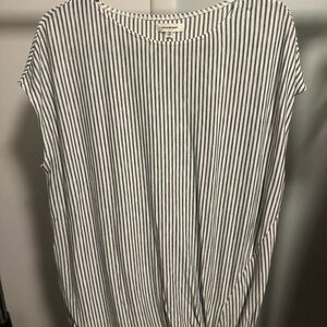 Max Studio Striped Blouse